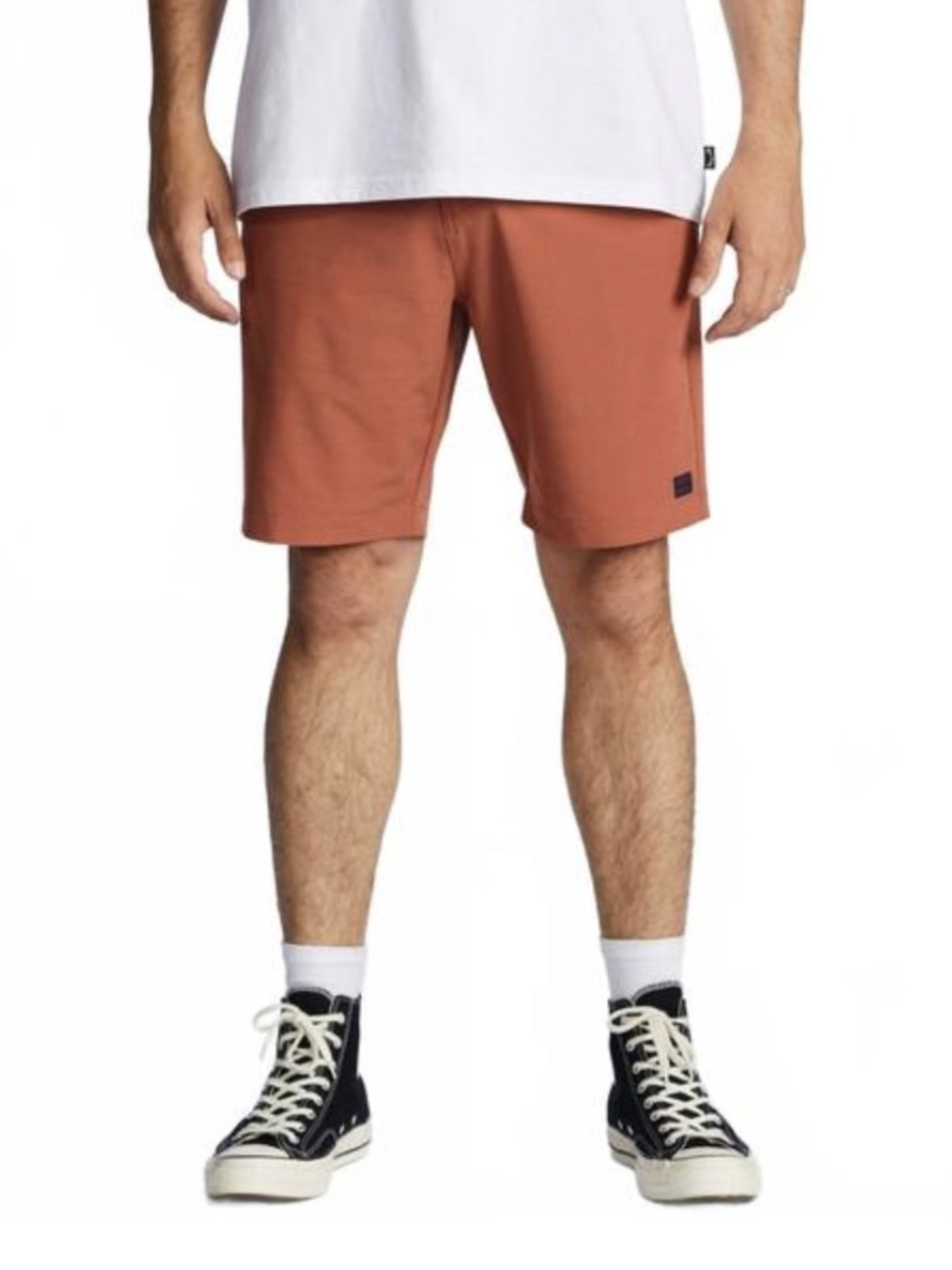 Billabong Crossfire Submersibles Hybrid Walk Shorts Men's Size 33 Rust Brown